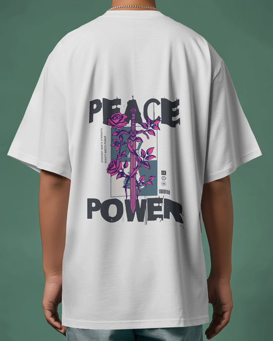 Peace Power Oversize T-shirt